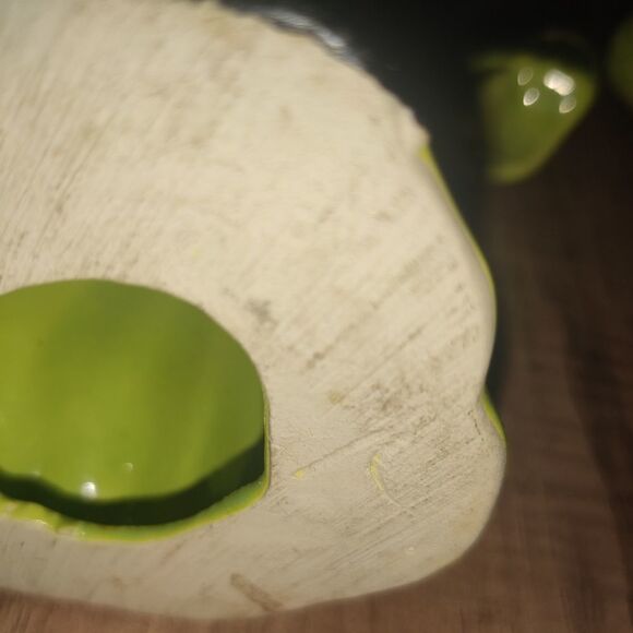 Vintage Asian Ceramic Couple Figurines Green - Picture 8 of 11